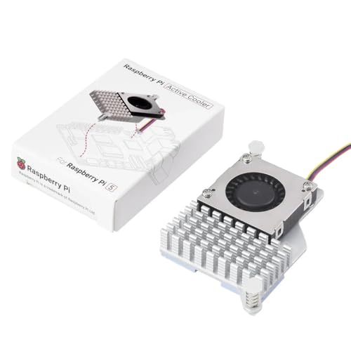 Image of PiDuino Official Raspbery Pi 5 Active Cooler with Thermal Tapes