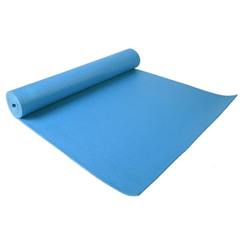 Image of Fitvids All Purpose 1 /4-Inch High Density Anti-Tear Exercise Yoga Mat with Carrying Strap, Multiple Colors