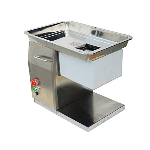 LGXEnzhuo 8mm Meat Cutting Machine Stainless Steel QX Commercial Meat Slicer Food Slicer Meat Cutter 110V 250kg/h 550W