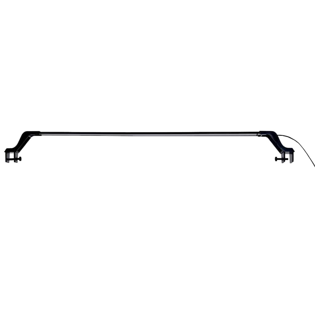 LED-Aquariumleuchte Aluminium mit Klemmen für 90-105 cm Aquarien, energiesparende LED Lichtleiste in Blau und Weiß, geeignet für Süßwasser und Meerwasser
