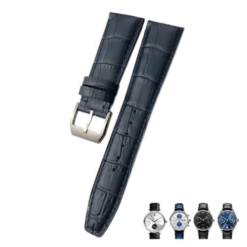 Veaux de Veale Authentique : bracelet de montre en cuir noble 20, 21 et 22 mm