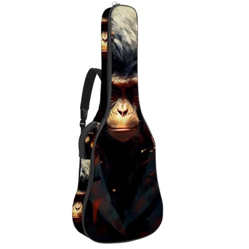 Housse de guitare étanche 101,6 cm avec protection éponge et grand stockage