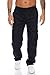 Produktbild Fashion Herren Thermohose mit Dehnbund - mehrere Farben ID553, Größe:XL;Farbe:Schwarz