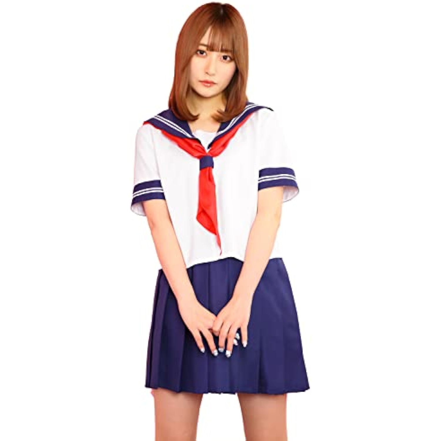 クリアストーン(Clearstone) トキメキグラフィティ コスプレ ハロウィン トキメキセーラー レディース ホワイト 詳細画像1