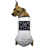 CafePress Snake Psychedelic Rainbow Colors Dog T Shirt Dog T-Shirt, Pet Clothing, Funny Dog Costume