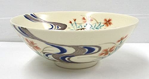 Amazon | 《茶道具・茶碗》色絵 撫子の絵平茶碗 橋本紫雲作