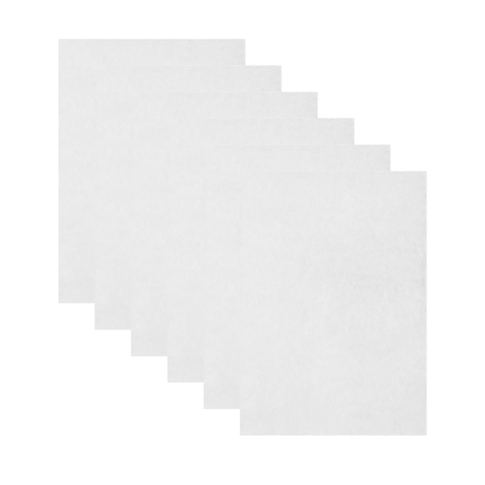 Hndhbfgrt 6 Sheets Printable Shrink Paper Sheets Plastic for Inkjet Printer,for Crafts DIY Keychain Making Mother'S Day