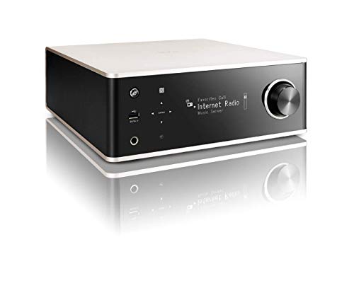 Denon DRA100SPE2 DRA-100 Design Serie Receiver (Spotify Connect, NAS, WLAN, USB, Aux-In, Bluetooth, AirPlay, 2X 70 Watt) alu/Schwarz