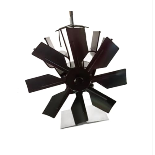 Ventilateur de poêle à régulation de chaleur pour économiser le bois