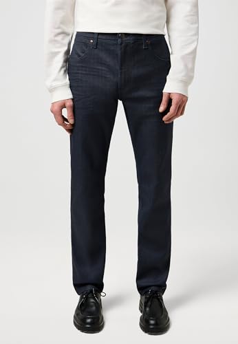 WRANGLER - Jeans Herren - Regular Straight Fit - Greensboro - Indigo Coated – Ansicht 2