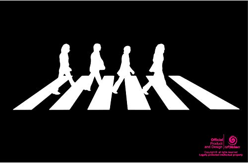 Artstickers Autocollant en vinyle pour voiture, fenêtre, mur ou ordinateur Motif The Beatles Couleur : blanc. Cadeau… - Les Beatles, Paul McCartney, John Lennon, RIngo Starr, George Harrison Artstickers Autocollant en vinyle pour voiture, fenêtre, mur ou ordinateur Motif The Beatles Couleur : blanc. Cadeau…