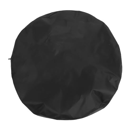 BCOATH Fire Pit Cover Oxford Fabric 100cm Round Heavy Duty Grill Cover for Outdoor Barbecue Pit Table