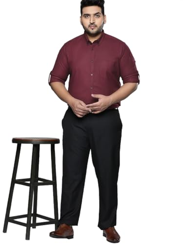 Image of ELYYORK Shirt for Men Plus Size||Shirt for Men Plus Size 4XL||6XL Shirts for Men Plus Size||Plus Shirts for Men||Plus Size Shirts for Men Full Sleeve