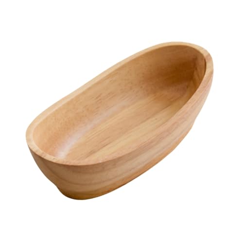 Plato para sushi con forma de barco pequeño de material sintético miniatura 1
