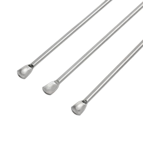 Yukata TA-50251 1Set Stainless Steel Sampling Scoop Micro Lab Spatula Micro Sampling Scoop Laboratory Scoop Laboratory Supplies thumb #2