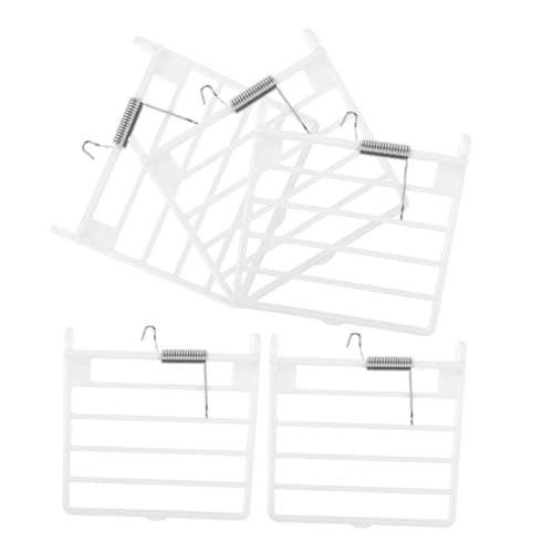 Gatuida 5 Piezas Suministros para jaulas de pájaros Reemplazo de Puerta de Jaula de pájaros. Partes de jaulas para pájaros Largo Accesorio para Jaula de pájaros Suministro de Jaula de