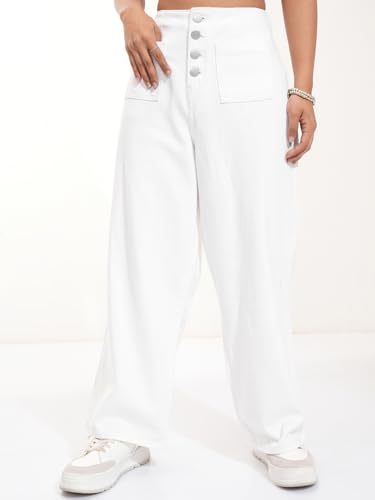 Image of Tokyo Talkies Women's Flared Regular Mid-Rise Jeans Pant