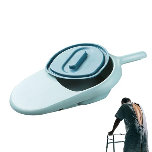Bassin De Lit Pour Patients Fracturés | Bassin de Lit Portable Facile à Nettoyer Étanche pour Femmes et Hommes,Bassine De Patient Alité - Pour usage domestique, hôpitaux et soins infirmiers