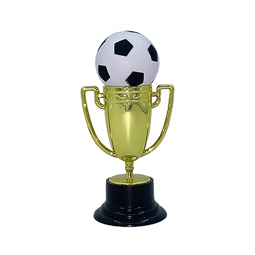 LOVIVER Trofeo de Premio, Trofeos de Primer Lugar, Trofeo Premio Decoraciones Recompensas Trofeos pequeños para niños, Copa de Trofeo Premio para, Fúbol