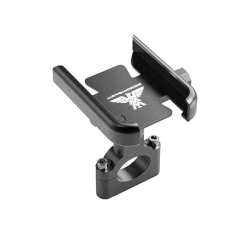 Soporte para teléfono universal de motocicleta, soporte para teléfono de montaje en motocicleta para Moto morini X-Cape Milan Corsaro Rotación 360 para smartphones de 4.7 a 7.1 pulgadas-Handlebar