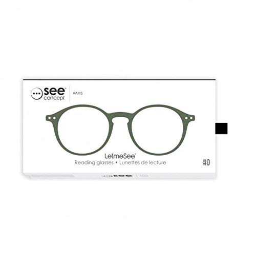 IZIPIZI LetmeSee #D Khaki Gafas de Lectura Unisex Adulto +1.5 Khaki