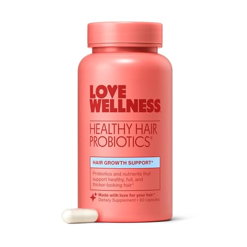 Love Wellness Healthy Hair Probiotics, 30 Capsules