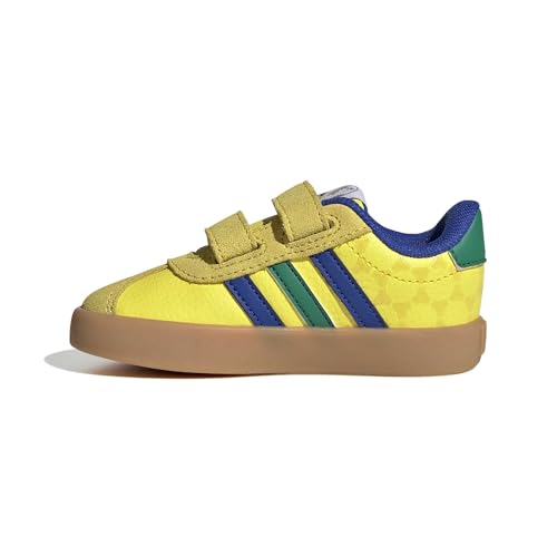 Image of adidas Boys Vl Court 3.0 Slip On Sneakers Shoes Casual - Pink, White
