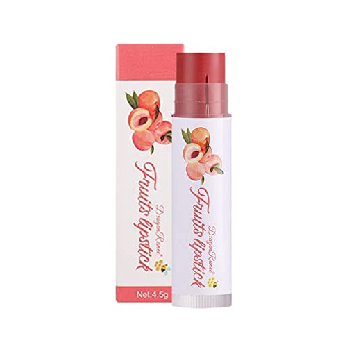 Color Changing Lipstick, Lip Balm Lipstick Christmas Moisturizer Magic Temperature Color Change Lip Stain Long Lasting Waterproof Lip Care Nutritious Plumper Tinted Lip Gloss (E)