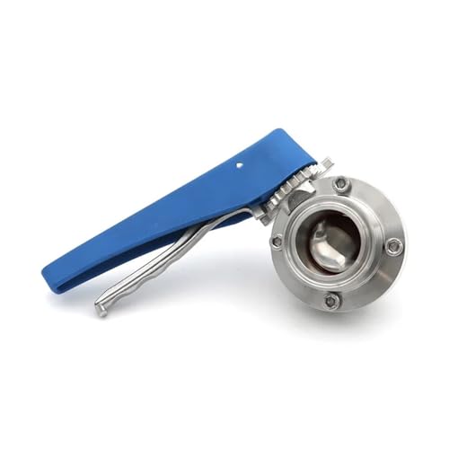 Vanne papillon sanitaire pour réguler le débit des cuves inox - 4