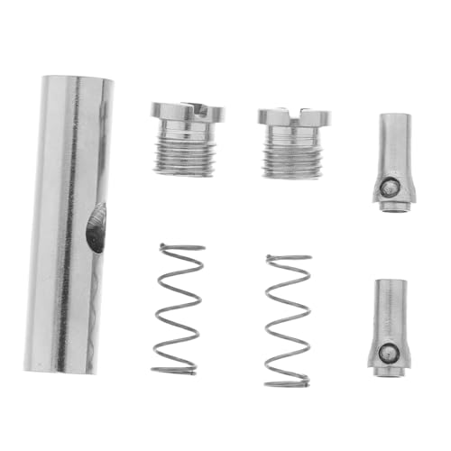 PRETYZOOM Elegant Cable Clip Metal Wire Rope Lock for Tension Rail Fence Deck Cable Fastener Clamp