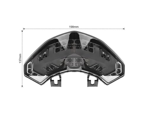 Feu arrière LED pour moto résolvant les pannes de feu stop - 3