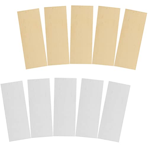ULTECHNOVO 5 Pares de Láminas de Zinc Láminas de Cobre Tira de Electrodos de Zinc Ánodo Diy Batería de Frutas Lámina de Zinc Lámina de Metal Placa de Aluminio Batería de Frutas Kit de Cover