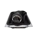 Schaltknauf Schalthebel Für VW Für Passat B6 CC 3C R36 Für TDI 2005 2006 2007 2008 2009 2010 2011 2012 2013 5 Gang 6 Gang Schaltknauf Mit Chromrahmen Auto Schaltknauf(6speed)