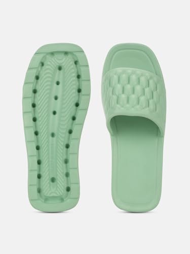 Image of ORTHO JOY EVA Sliders For Women || Waterproof & Everyday Flip Flops for Ladies || Slippers with Cushion Foot Bed || Anti-slip sole || Sweat free || Super flexible