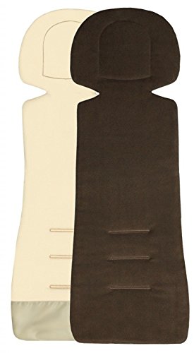 ByBoom Comfort Seat Cover with Summer and Winter Side Universal for Child Car Seat Size 0, 0+, I, II, III e.g. for Römer, Maxi-COSI, for prams and Buggies