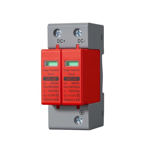 Protector contra sobretensiones DC 1000V para evitar averías en tu instalación solar de hogar