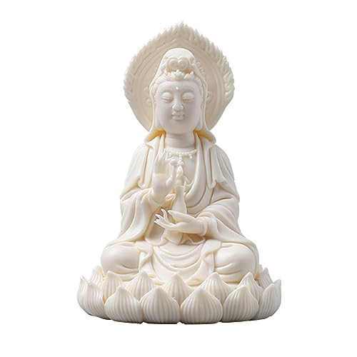 Statue de bouddha en céramique faite main pour déco zen - 2