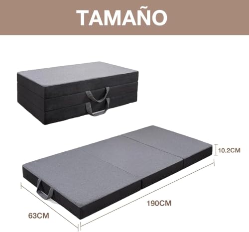 Catálogo para Comprar On-line Colchon Plegable Individual Top 10. 20 Imagen adicional