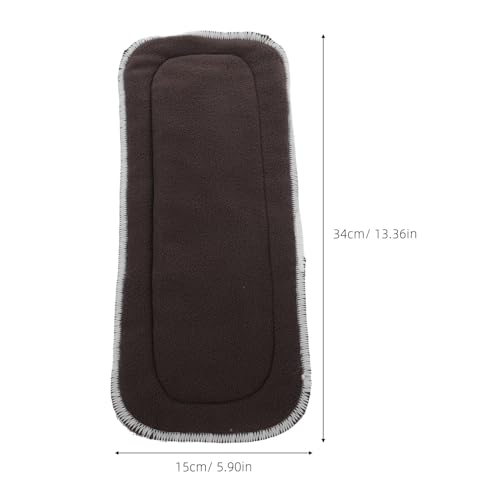 Inserts de couches lavables en microfibre ultra-absorbante 4 pièces pour bébé - 2