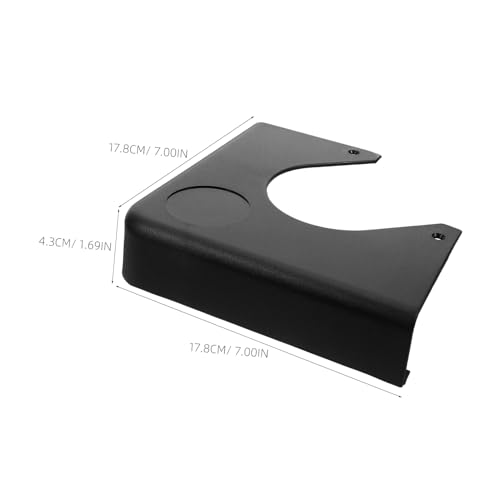 Protectores de esquinas para mesa de billar de plástico negro, juego de 2 piezas duraderas 2