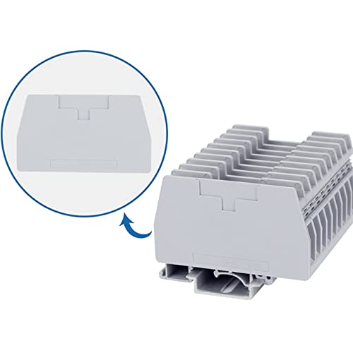 Cubierta de extremo de D-URTK para bloques ERTK y conector de cable DIN, 100 uds. 3