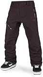 Volcom L Gore-Tex Snowboard Pants Mens Sz XL Black Red