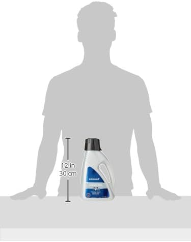 Bissell Wash & Protect Pro Formula bottle with height measurement