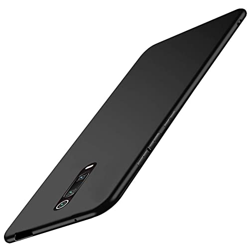 Image of Mobile Back Cover Case for Xiaomi Redmi K20 Pro (Silicone Case|CameraProtection|Black SC1510)