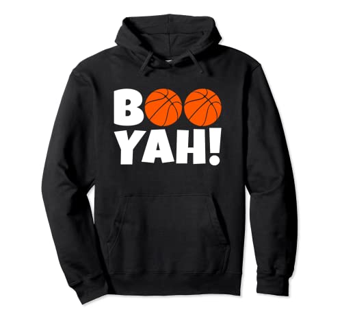 Booyah Funny Halloween Baloncesto Sudadera con Capucha