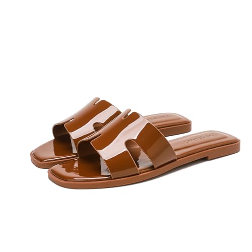 Image of Stratuxx Kaze Women's Open Toe Flat Dress Slide Sandals