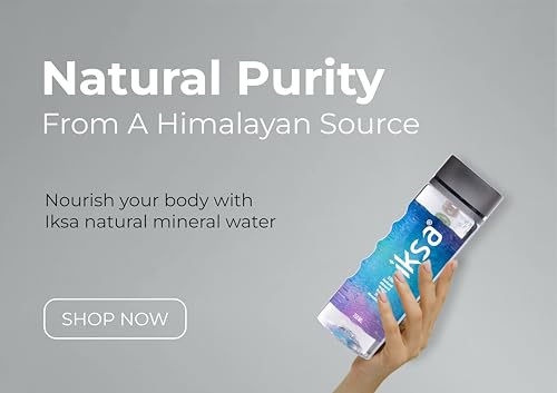 Image of IKSA Still Natural Mineral Water -250ML (42 Bottles)| Natural Mineral Water from The Himalayas.