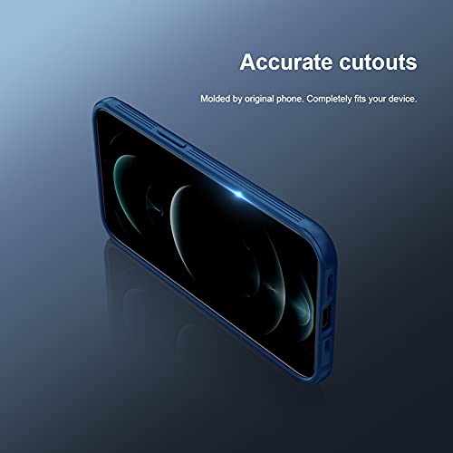 Image of Mangix for iPhone 13 Case with Camera Cover,Slim Fit Thin Polycarbonate Protective Shockproof Cover with Slide Camera Cover, Upgraded Case for Apple iPhone 13 6.1inch (Black)