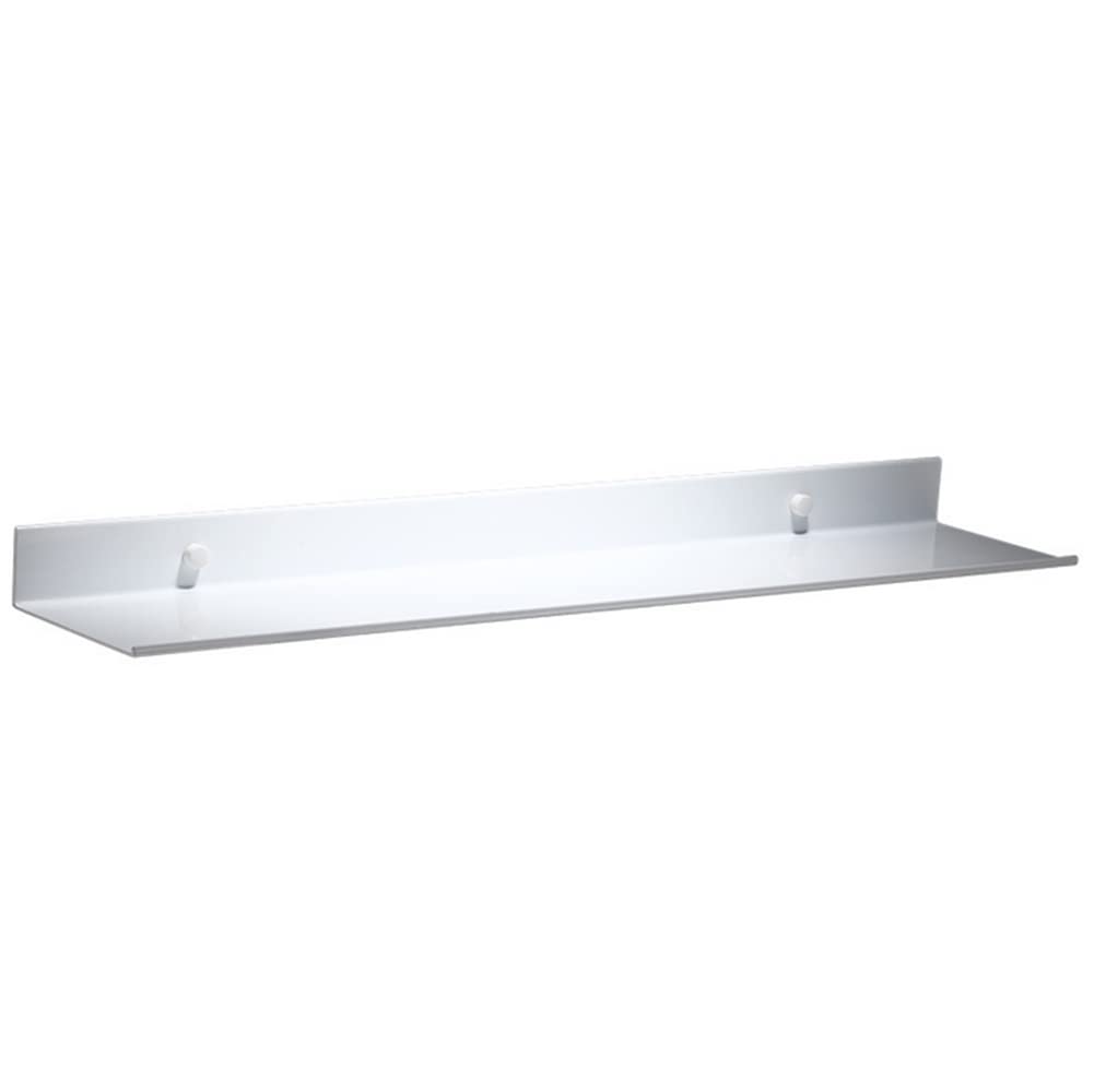 SaryEdge Rustproof Aluminum Wall-Mounted Floating Shelf Strip - Space-Saving 30cm Storage Solution, Extra Strong Bathroom Shelf, Modern Design, Pack of 1,