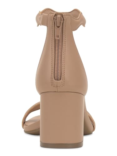 INC Womens Sollisa Faux Leather Scalloped Heels Tan 10.5 Medium (B,M)2